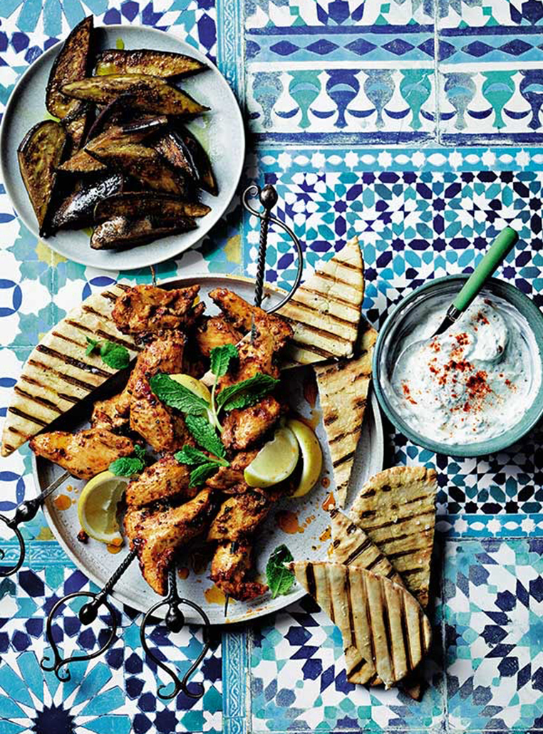 Harissa-Skewers Harissa-Skewers